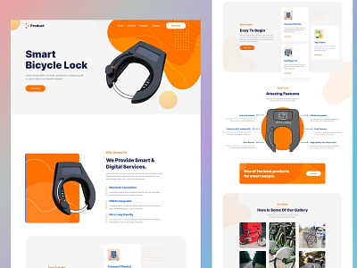 Sale landing page