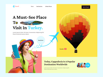 Travel Agency Website Concept