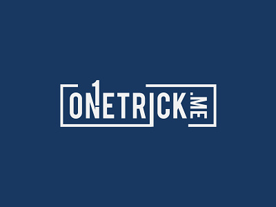 ONETRICK.ME Logo Design typography