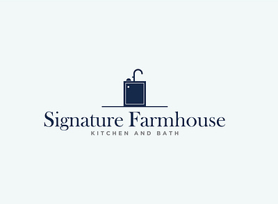 Signature Farmhouse Logo Design branding graphic design logo