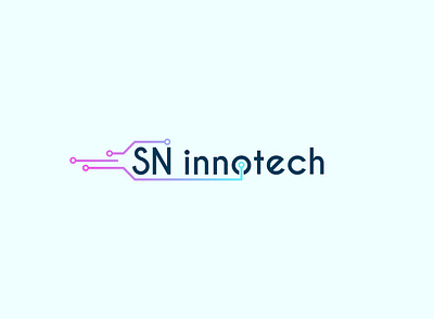 SN innotech Logo Design branding graphic design logo