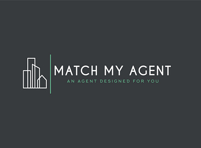 Match My Agent Logo branding graphic design logo