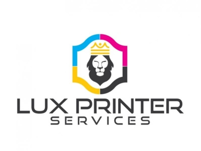 Lux Printer Logo Design branding graphic design logo