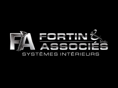 Fortin Associes Logo Design branding graphic design logo