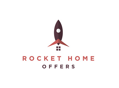 Rocket Home Logo Design branding graphic design logo