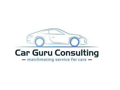 Car Guru Consulting Logo Design brand brandidentity branding creative design flat graphic design illustration logo logomaker typography ui vector