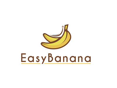 Easy Banana Logo Design