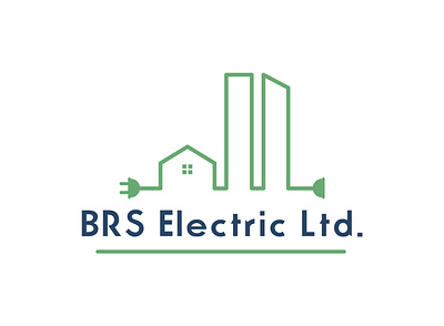 BRS Electric Ltd. Logo Design 3d animation brand brandidentity branding creative design flat graphic design illustration logo logomaker motion graphics typography ui vector