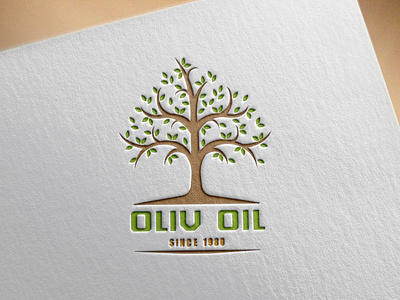 Oliv Oil Logo Design