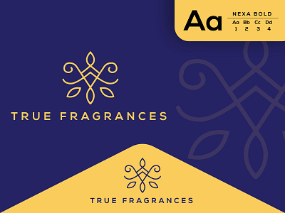True Fragrances design logo