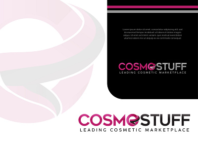 Cosmo abstract design icon logo