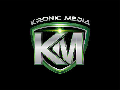 Kronic Media branding design graphic design icon logo vector