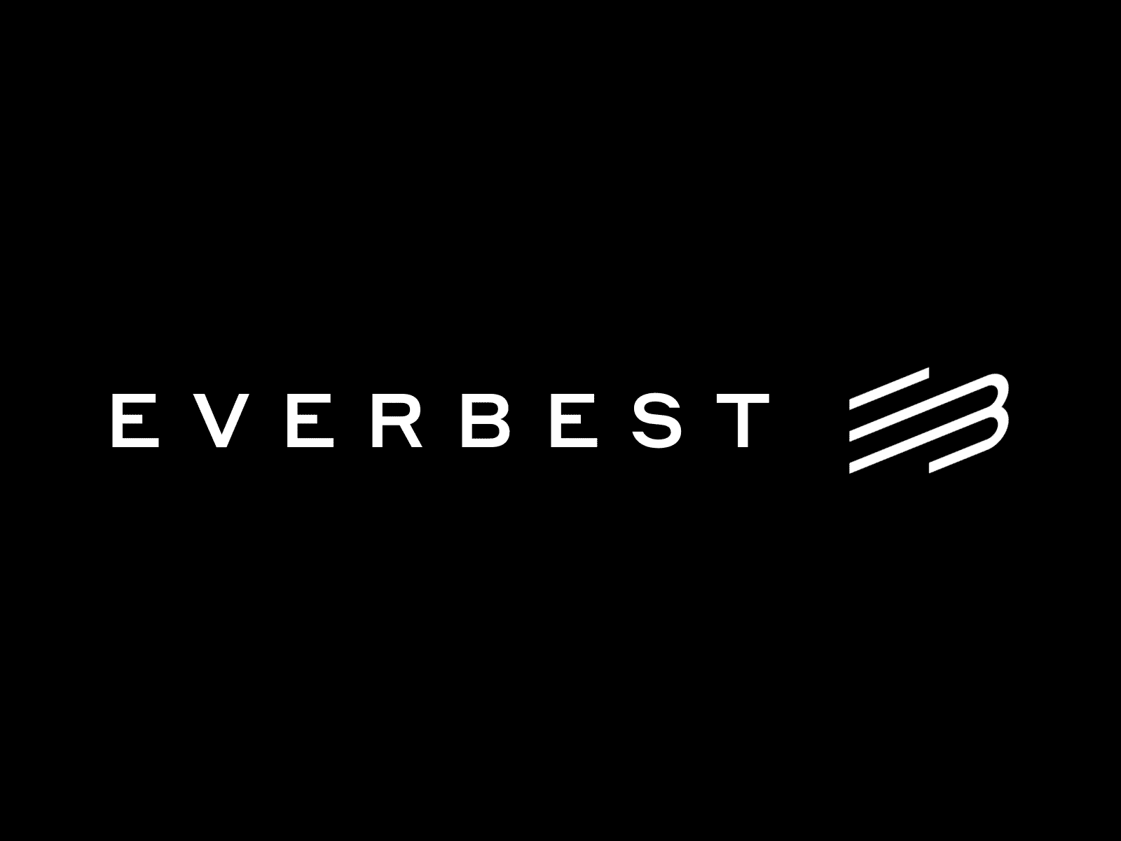Everbest - Logo Animation animation black eb logo minimal monogram simple symbol typography