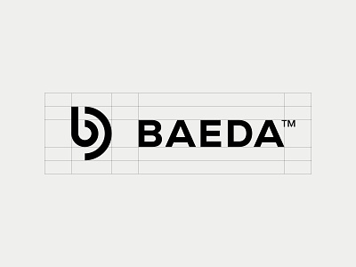 BAEDA™ — Logo Design b logo minimal minimalist monogram simple symbol typography