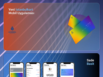 IETT Mobil app figma istanbulkart redesign ui
