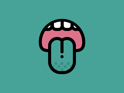 Illustration illustration jade logo mouth tongue