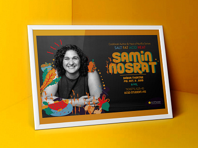 Print Poster | Samin Nosrat Talk