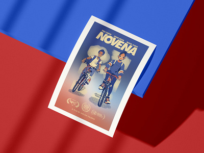 Illustrated Movie Poster | Novena aapi asian american illustration indesign movie art movie poster poster design print print poster procreate