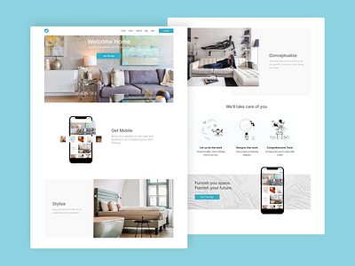 Home Furnishings Landing Page