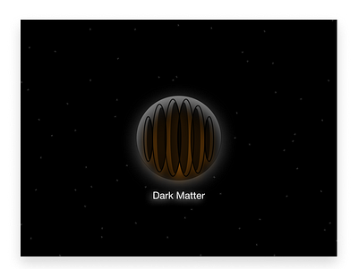 Daily UI Challenge Day 5: Dark Matter App Icon app appicon appicons art daily 100 challenge daily ui dailyui dark darkmatter design figma illustration matter space ui