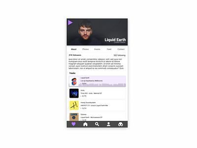 Daily UI Challenge Day 6: User Profile