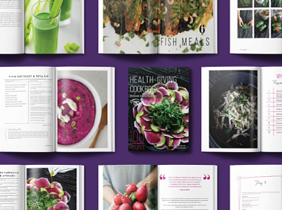 Cook Book Design book cookbook graphic design graphic art print print design printmaking