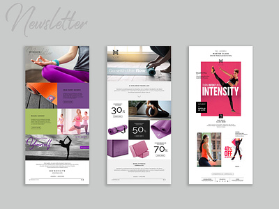 Newsletter Design digital eblast email graphic design newsletter newsletter design