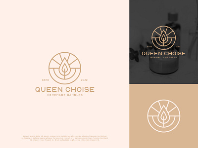 Queen Choice Logo branding design graphic design illustration logo vector
