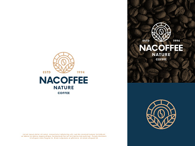 Coffee Logo - NACOFFEE branding design graphic design illustration logo vector