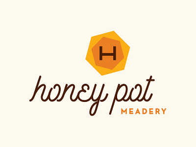 Honey Pot Meadery Honeycomb Logo