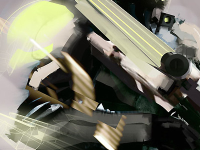Sephyka Random 05 Sentinels armour bot city digital gun meka painting robot sci fi sentinels soldier speed painting