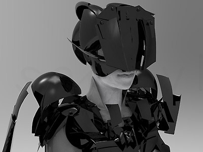 Zbrush - Armor 1 Modeling armor character hard surface keyshot modeling rendering romika sci fi zbrus
