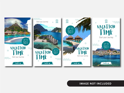 Free Vacation Holiday Instagram Stories Templates