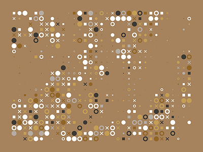 Generative pattern 12 background color generative pattern random