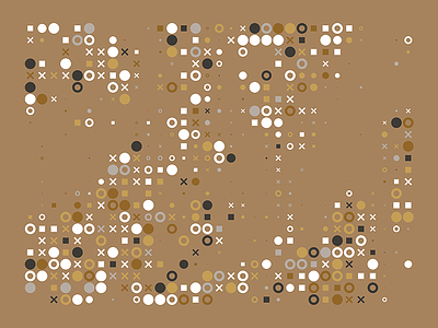 Generative pattern 12 background color generative pattern random