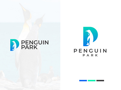 Penguin Park Concept Logo
