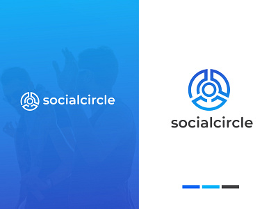 Logo Concept socialcircle brand design brandidentity branding branding design bussines corporate branding desainlogo logo logodesign modern logo