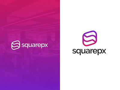 Squarepx Logo Concept. brand design brand identity brandidentity branding branding design corporate branding desainlogo logo logodesign modern logo