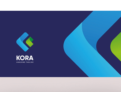 KORA Logo Design branding design desainlogo logo modern logo
