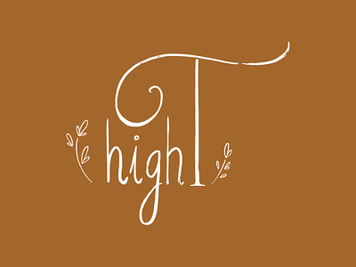 High Tea Logo brand design brand identity branding logo logo design logo illustration logo illustrator logodesign logotype