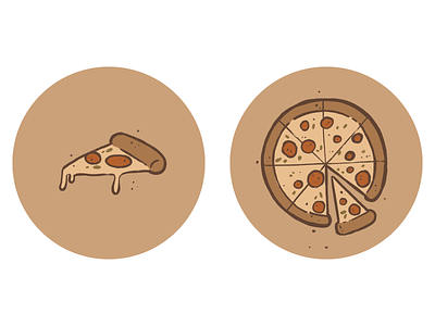 Pizza branding food food and drink food illustration foodie illustration pizza