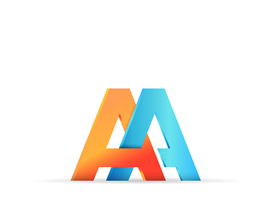 AA Logo Concept a logo aa alogo branding illustration inspiration letter a logo