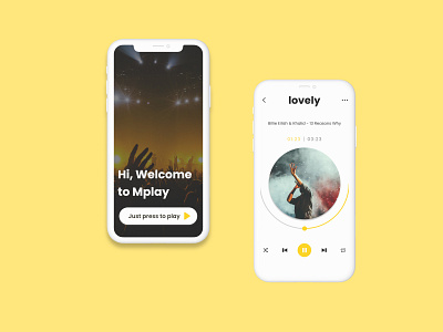 Music App design mobile app ui ui design uidesign uiux ux