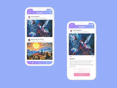 Kartist App design mobile app ui ui design uidesign uiux ux