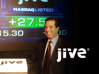 Jive Software Logo - Client goes IPO on NASDAQ today.