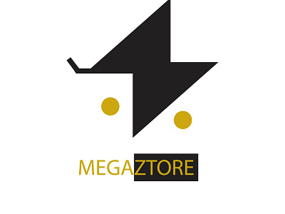 Megaztore design logo