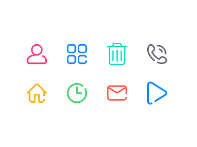 Icon Set daily ui dailyui design