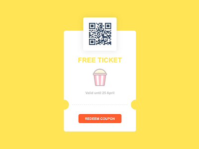 Redeem Coupon daily ui dailyui design