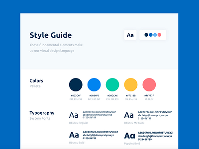 Style Guide