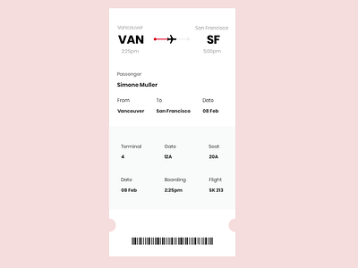 Boarding Pass